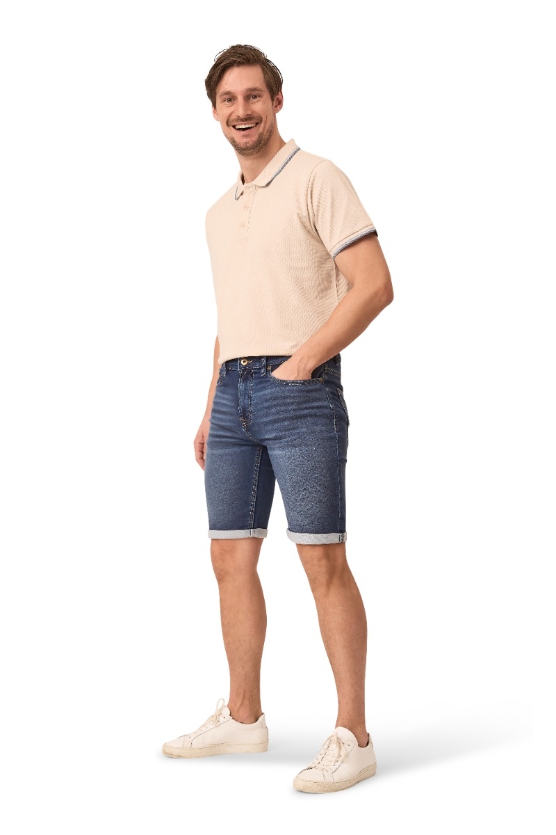 Heren denim short Jog