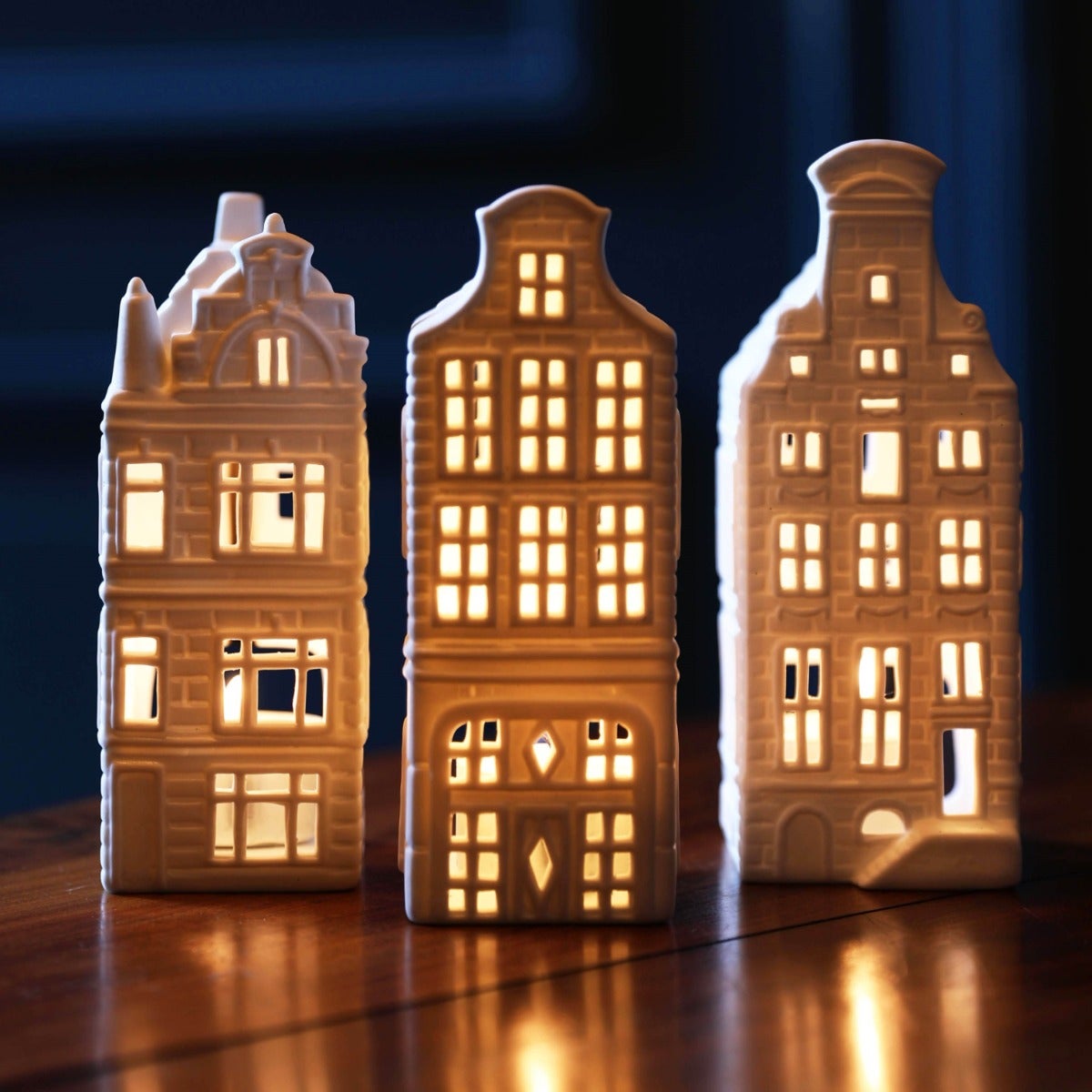 Waxinelichthouders &ndash; set van 3