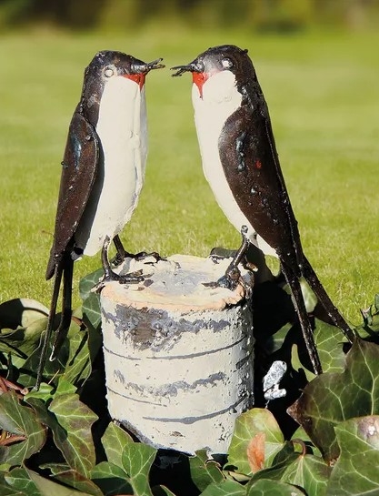 Tuinbeeld Zwaluwkoppel