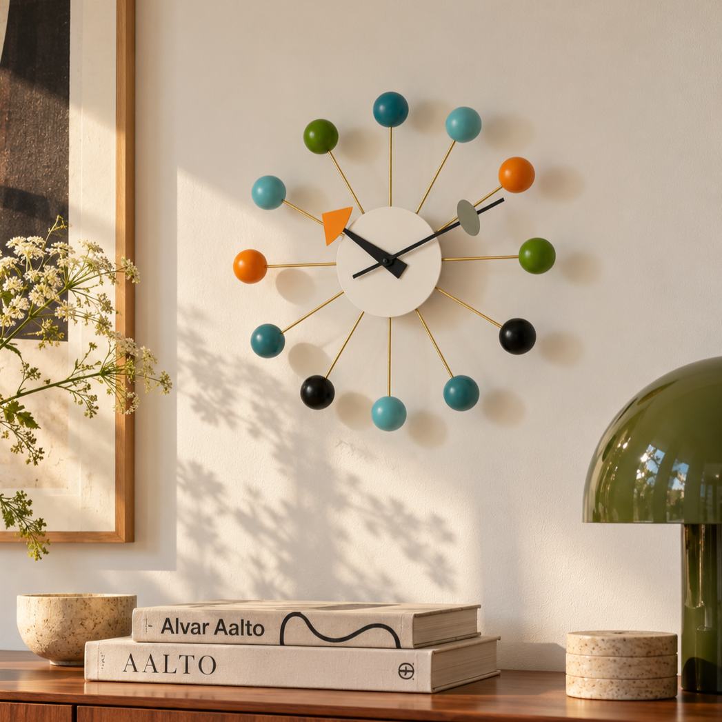Ball wandklok