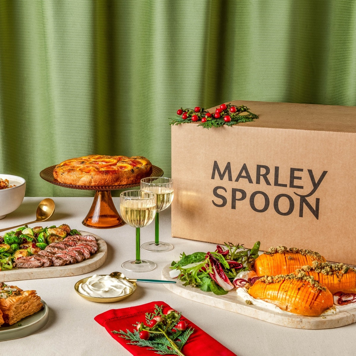 NRC Kerstbox 2026 &ndash; vlees of vegetarisch viergangenmenu