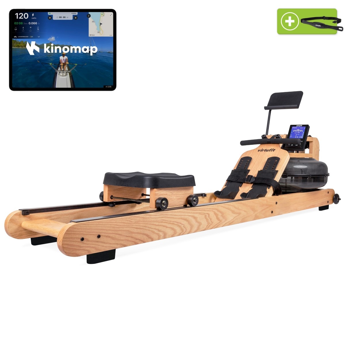 Houten roeitrainer Elite Water Resistance