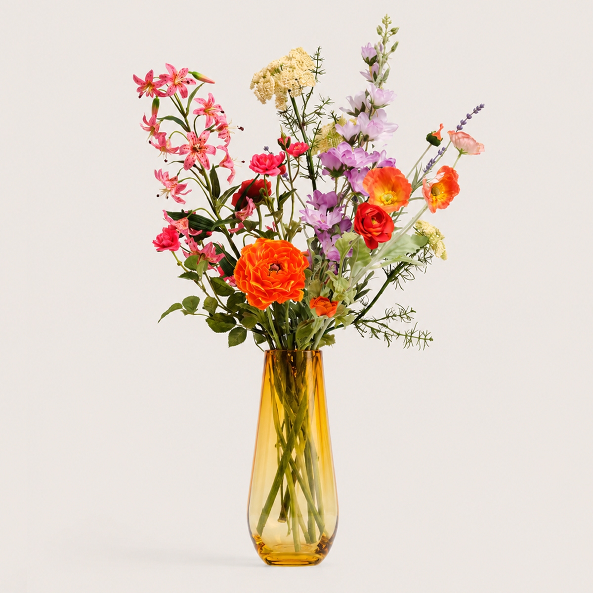 Kunstbloemen Boeket - SS.06 met vaas