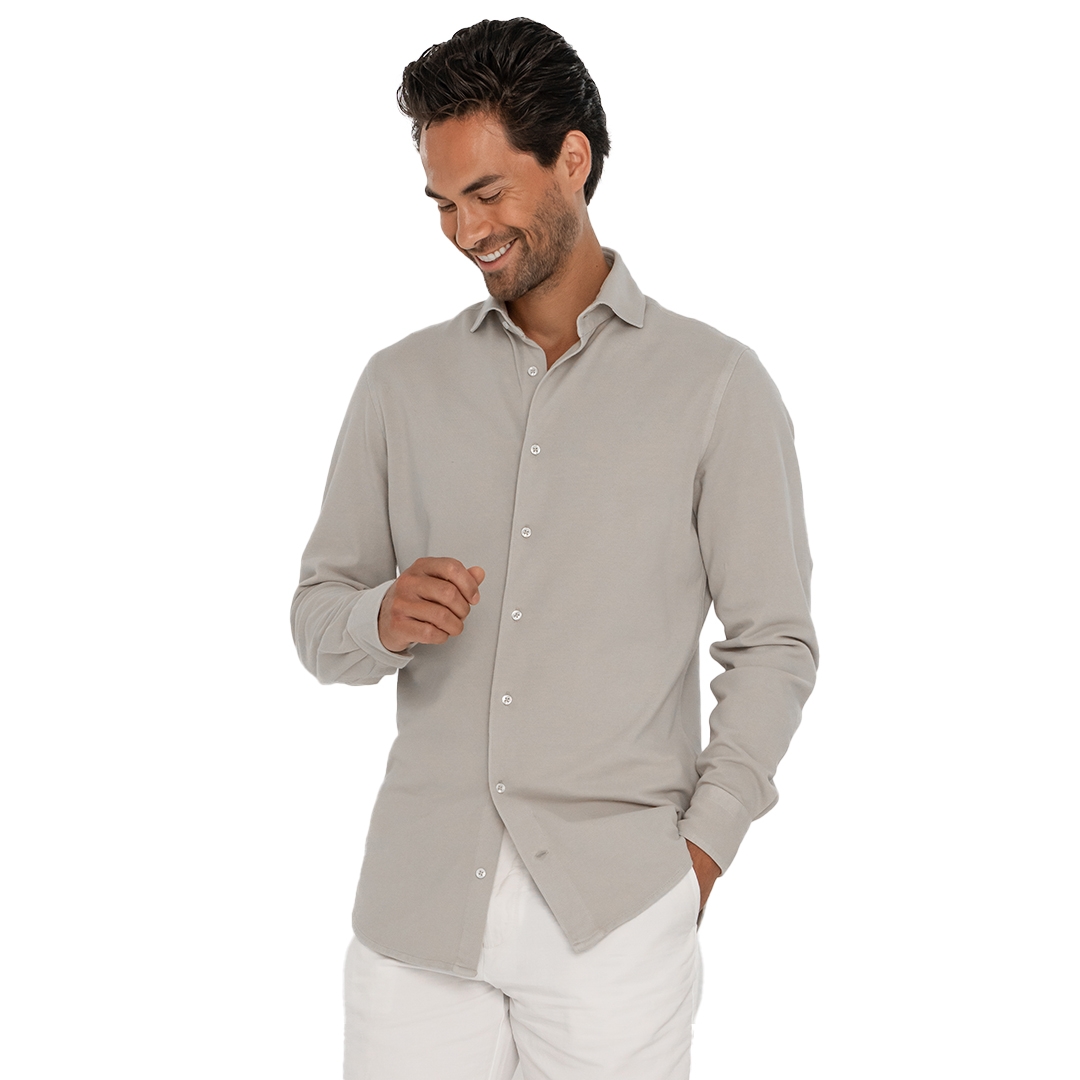 Herenoverhemd Piqué Shirt