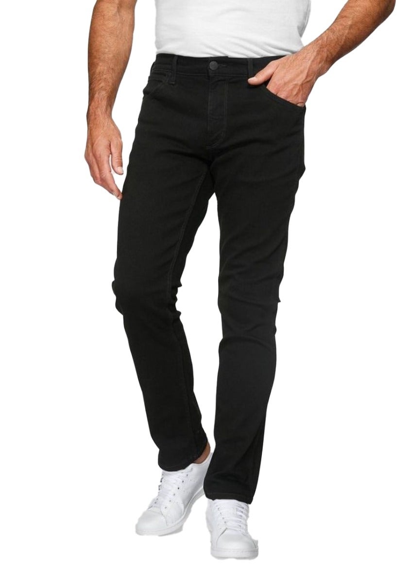 Herenjeans Black Rinse Regular