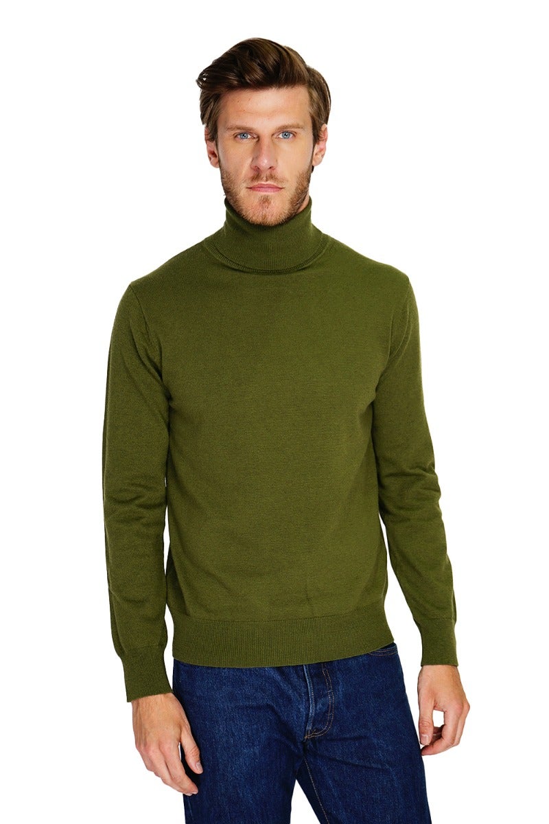 Herentrui met kasjmier en col 